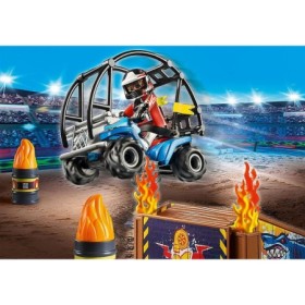 Playmobil - Stunt Show - Vehicul Si Rampa De Foc Playmobil - 1